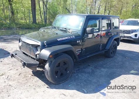 2012 Jeep Wrangler Unlimited Sport from USA, damaged, VIN 1C4BJWDG1CL220511